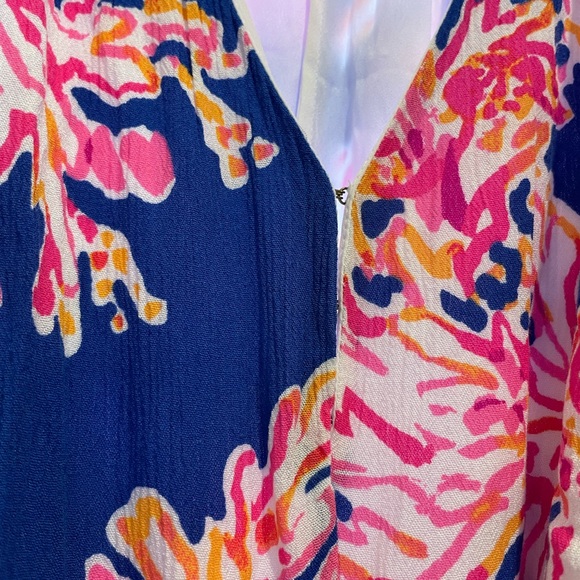 Lilly Pulitzer Bellamie Top in "Brilliant Blue It's Electric" - Picture 3 of 6